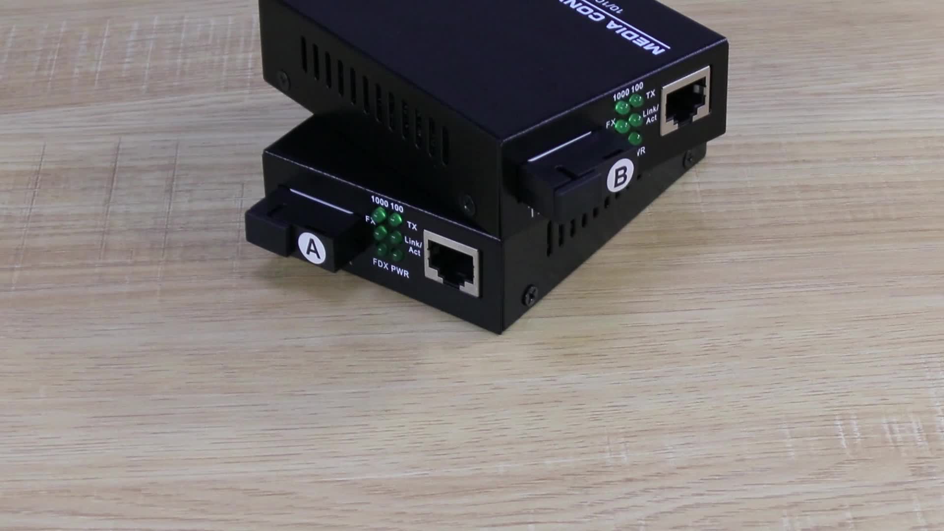 Hdv 1000m 1310/1550nm 20km Optilink Media Converter Buy Optilink