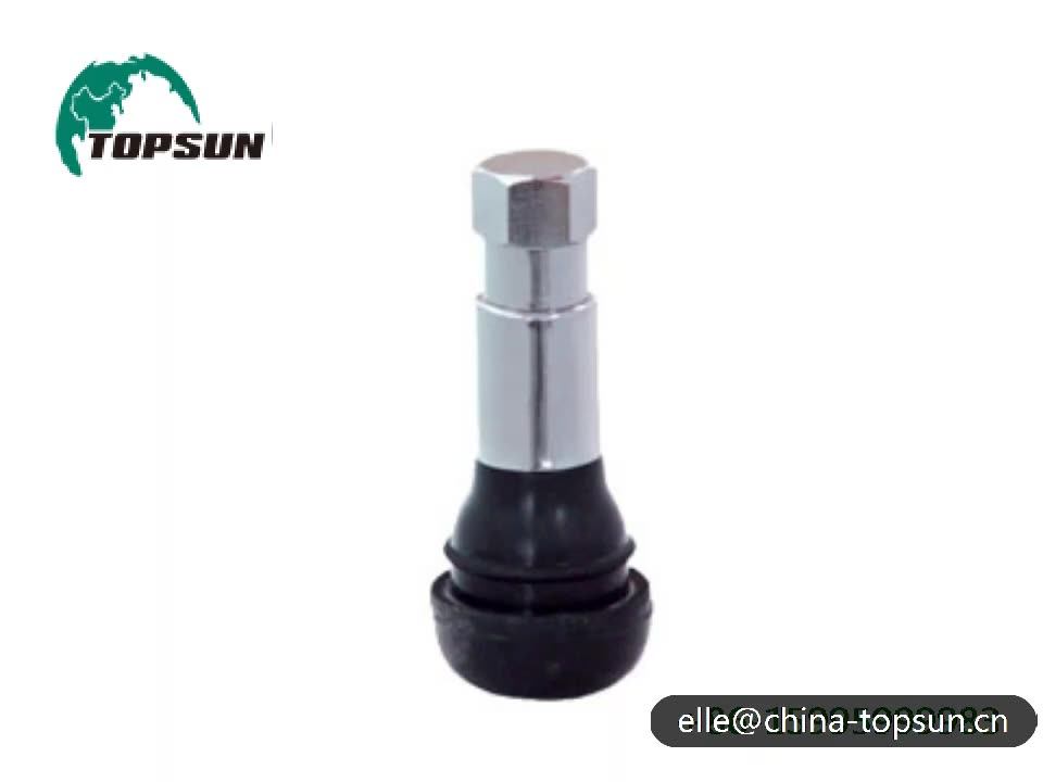High Quality Snapin Tubeless Chrome Tr413c Valve Stems For Standard 0.