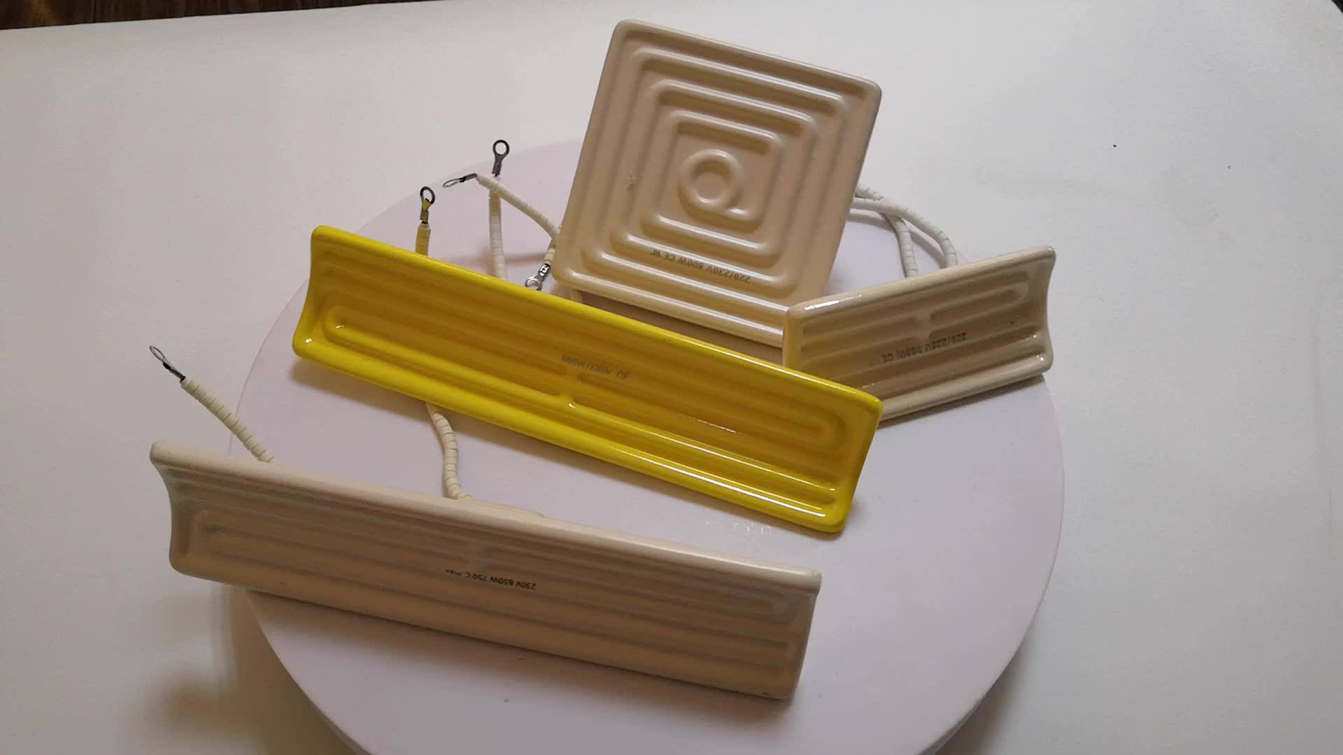 Infrared Ceramic Heater Panels 240*80mm,240*60mm,60*60mm,120*120mm,120