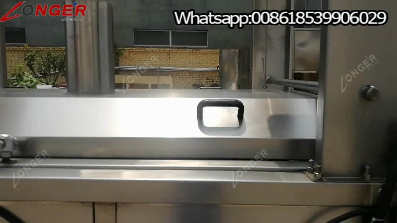 Ggzlq3500 Commercial Automatic Conveyor Gas Chicken Wing Fryer Donut