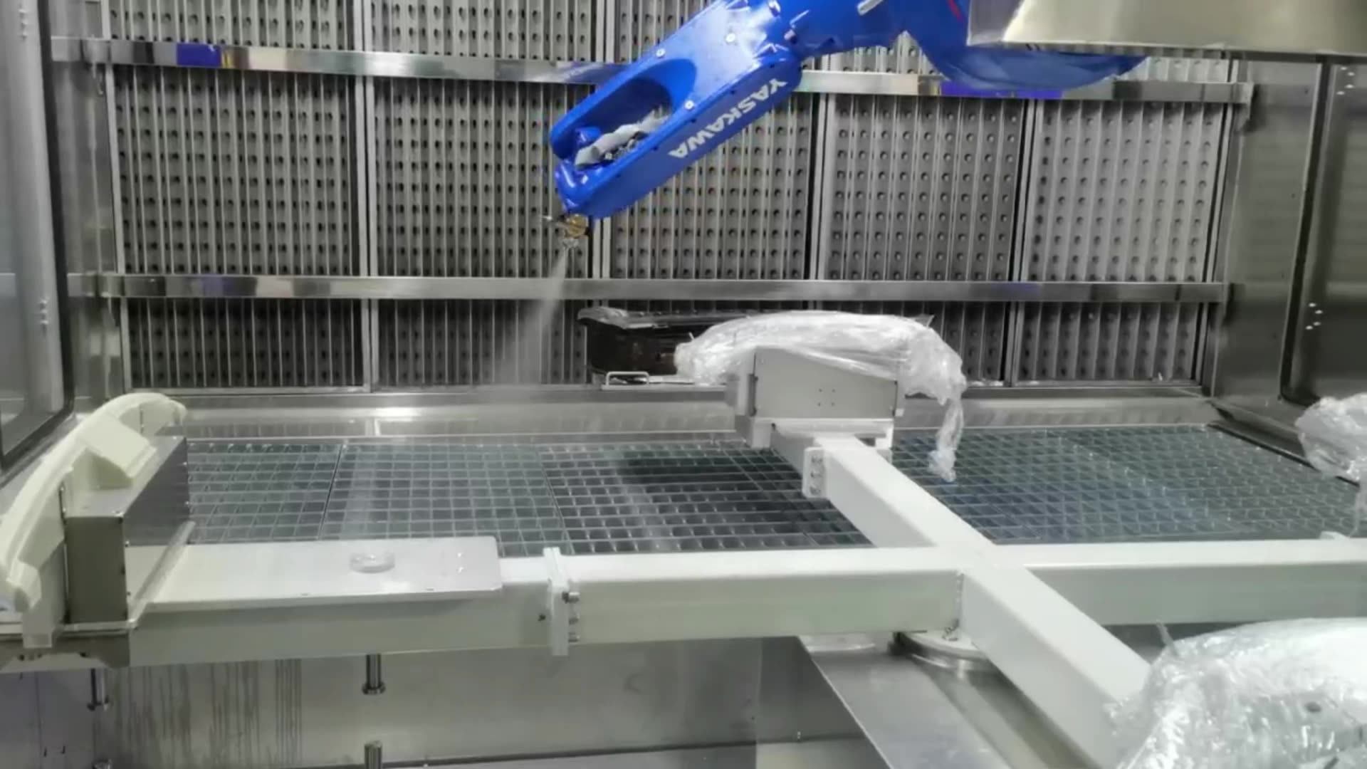 Automatic Painting Robot Spray Painting Line Coating Line For Car's