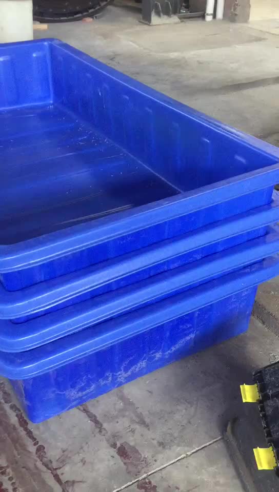 Widely Used Rectangular Plastic Water Container With Different Sizes