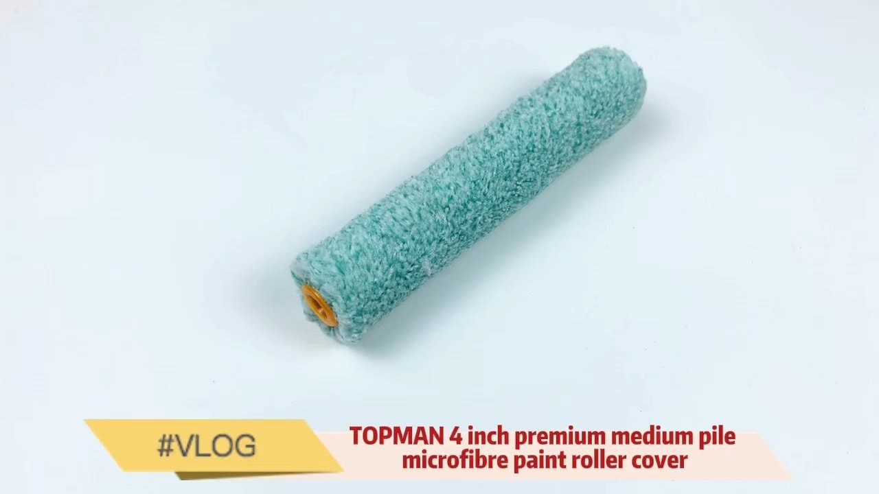 4 Inch Low Splatter Easy To Clean Premium Medium Pile Microfibre Blend