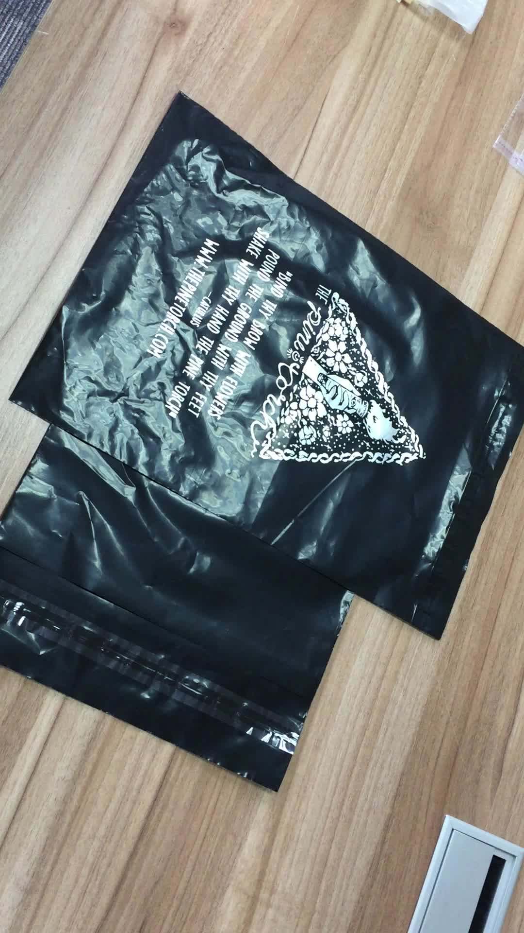 Custom Logo Printed Seal Adhesive Cheap Plastic Transport Mailing Bags