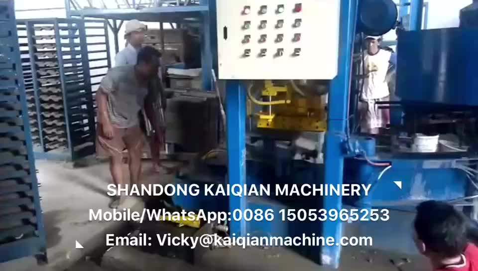 Hydraulic Automatic Cement Concrete Roof Tile Making Machine Terrazzo