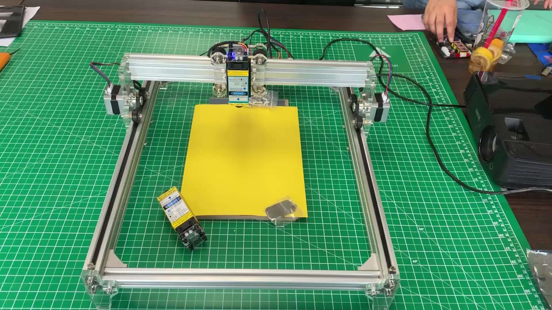 15000mw Diy Laser Engraving Machine Cut And 3mm Cork Board Buy Diy