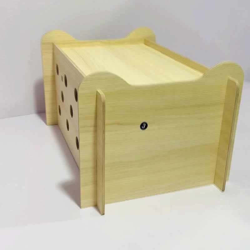 Modern Luxury Pet Cage Wooden Nest And Furniture For Small Dogs And