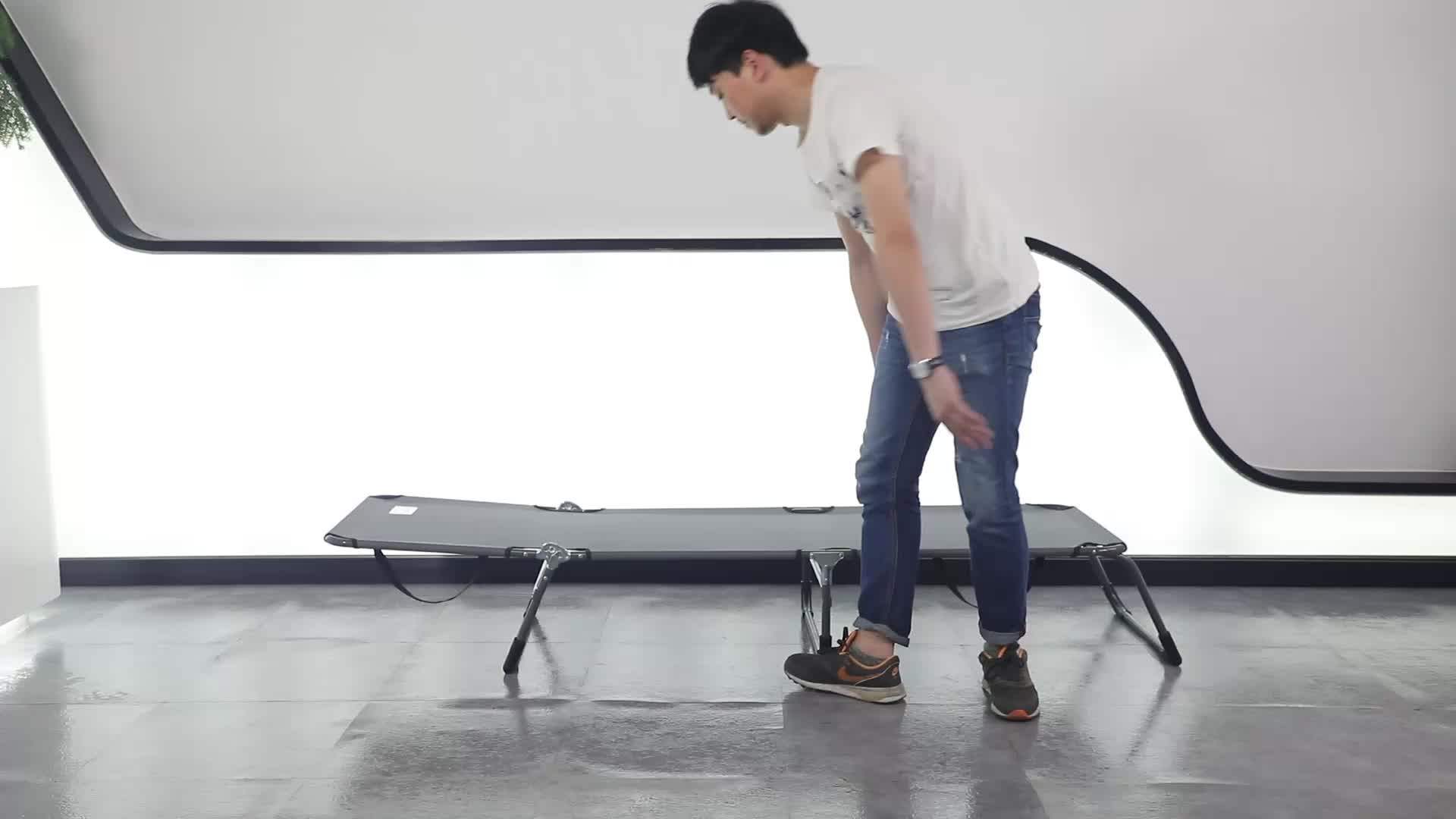 Portable Steel Outdoor Camping Folding Lay Flat Bed Chair Buy Portable Folding Bed,Camping