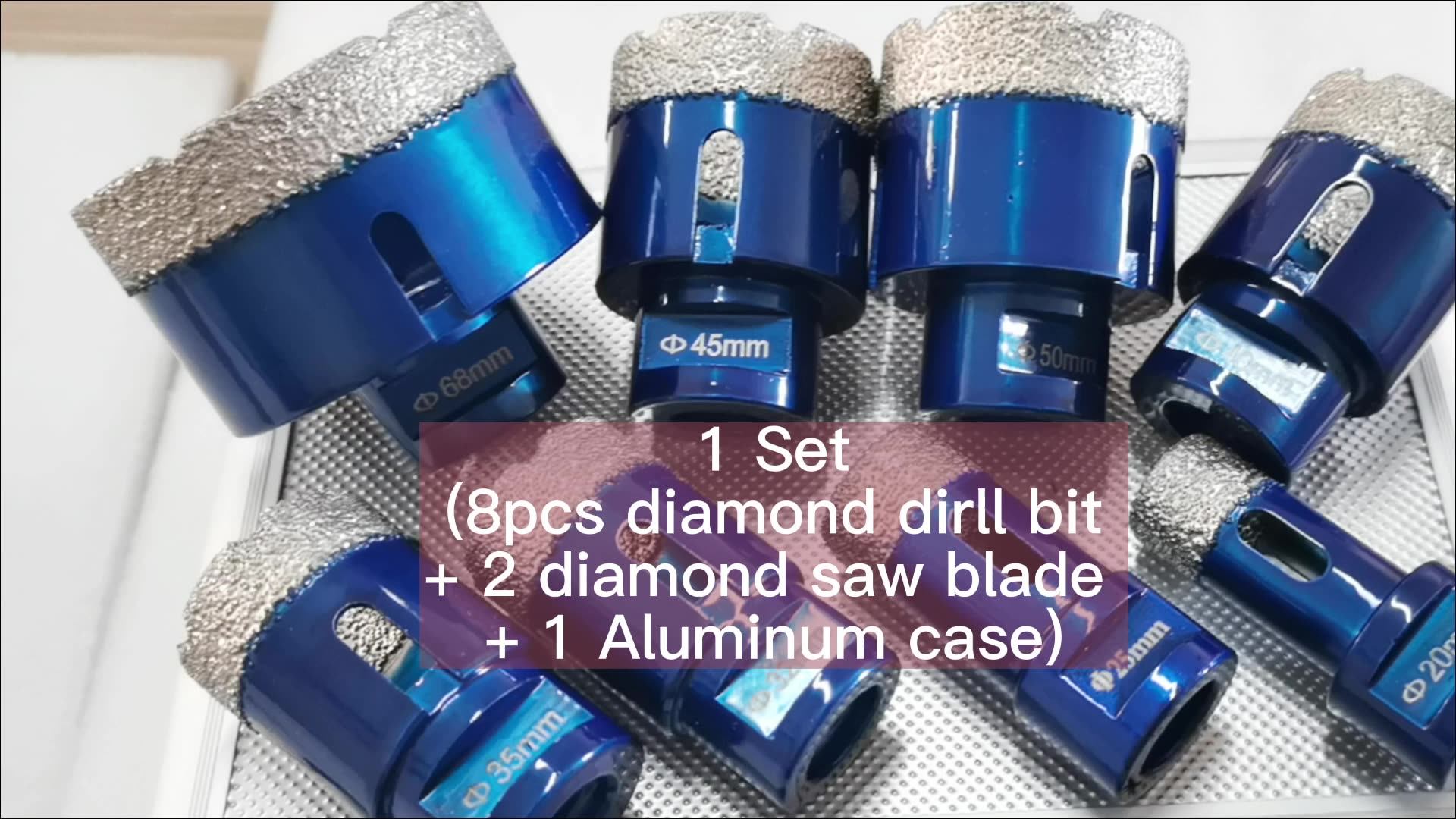 Dry Vacuum Brazed Diamond Drilling Core Bits/ Diamond Hole Cutter