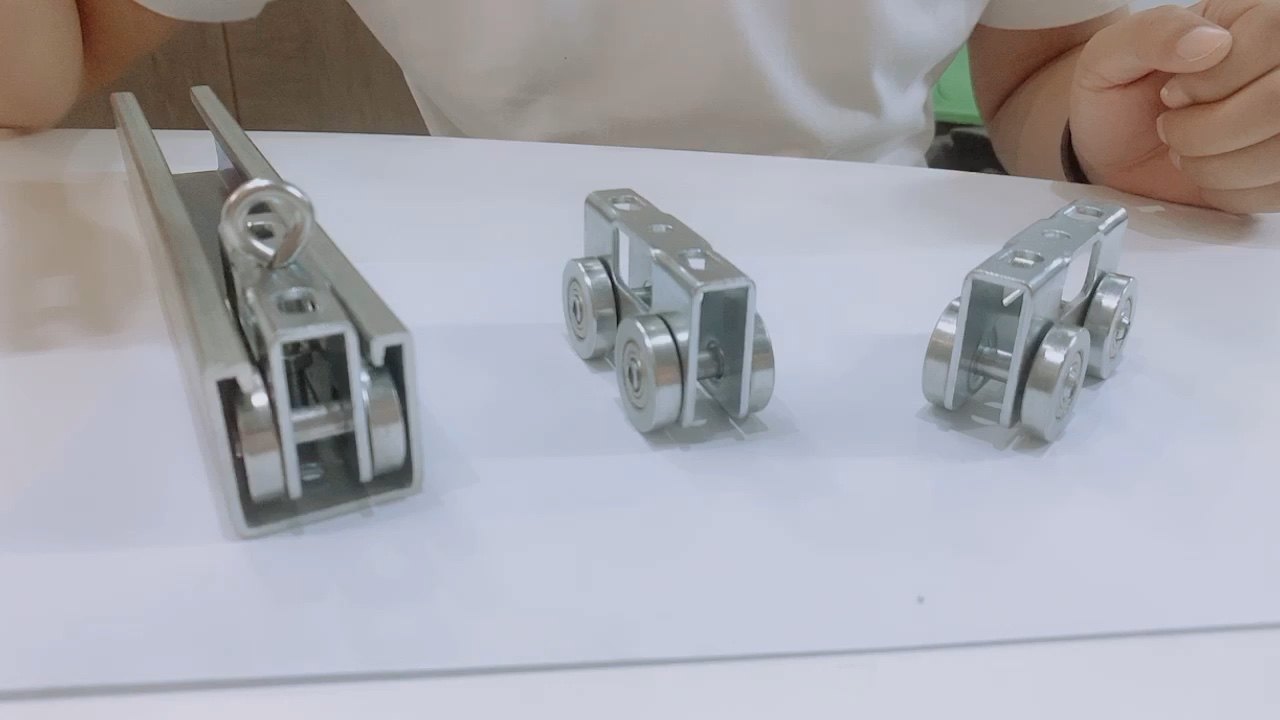 Channel Trolley Unistrut Wheel Strut Roller Four Wheel Sliding Wheel