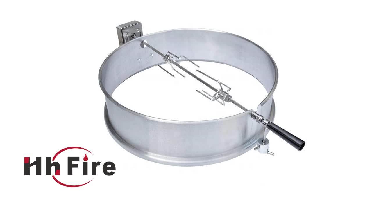 Universal Grill Rotisserie Kit Electric Rotisserie Spit With Heavy Duty