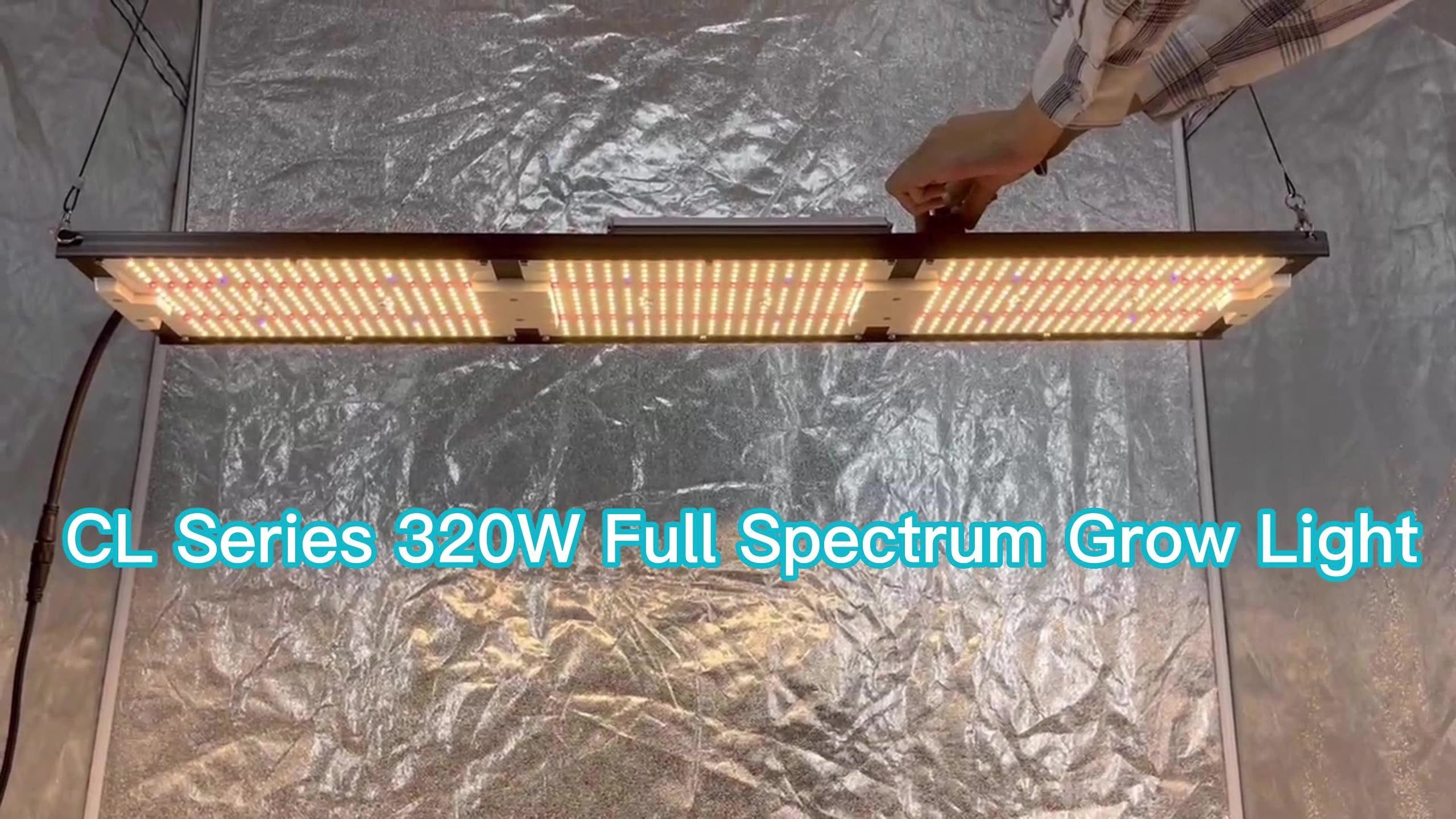 Kingbrite 320w Dimmable Led Grow Lamp Samsung Lm281b 660nm Uv Ir Full