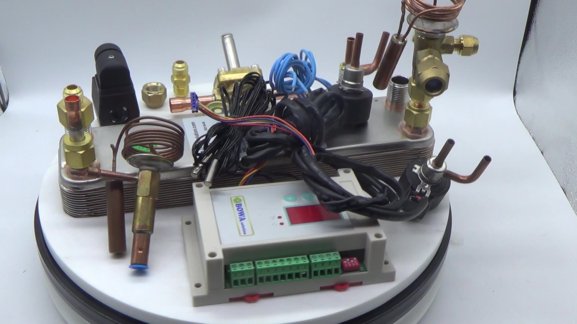 15kw Stainless Steel Phe Evaporator Complete Is Used For 6hp Mbp