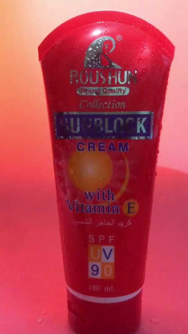 Roushun Sunblock Cream With Vitamin E Spf 90 Sunscreen Cream Buy Spf