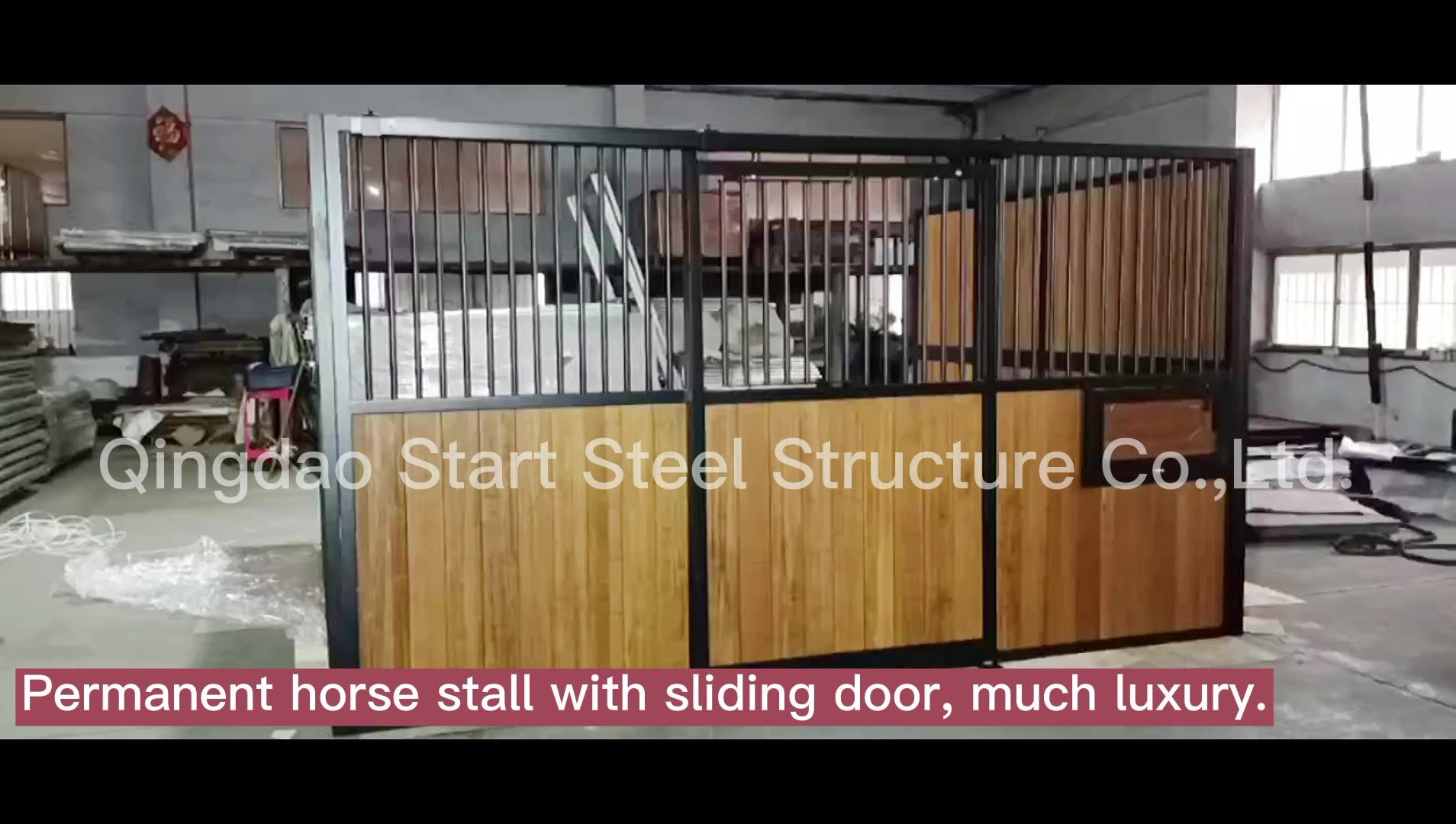 Prefab Metal Horse Stables Classic Equine Stall Fronts Custom Horse