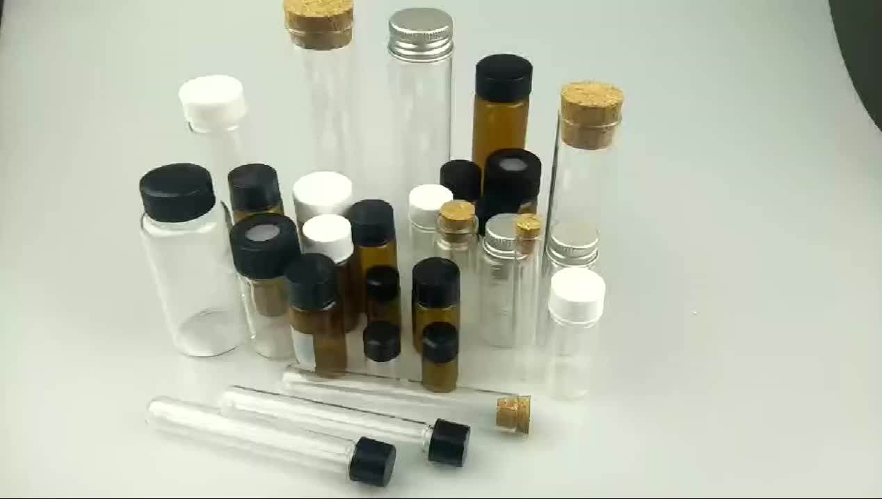 Wholesale 10ml Laboratory Glass Bottle With Plastic Screw Cap Buy