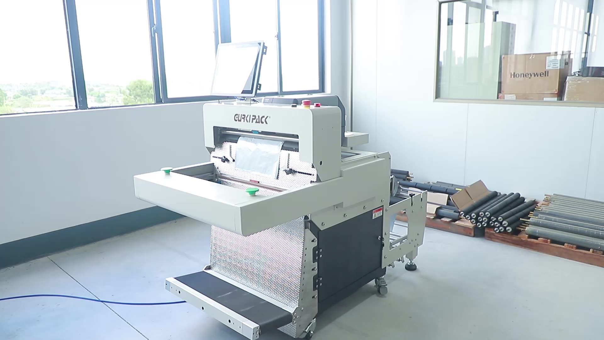 Fulfillment System Automatic Pe Bagger Poly Bubble Mailer