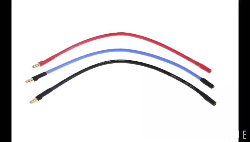 30cm 3.5mm Gold Bullet Banana Rc Brushless Motor Esc Connectors