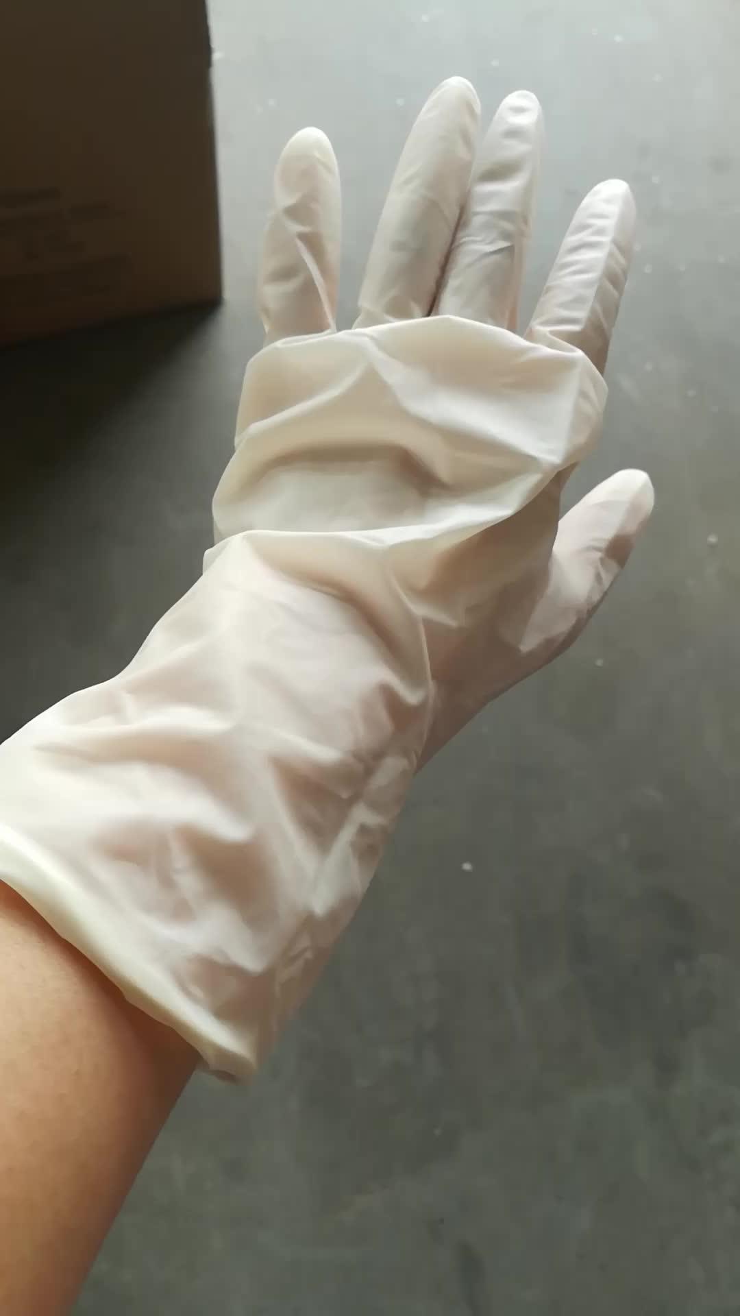 Medical Medical Disposable Products Sterile Long Latex Surgical Glove