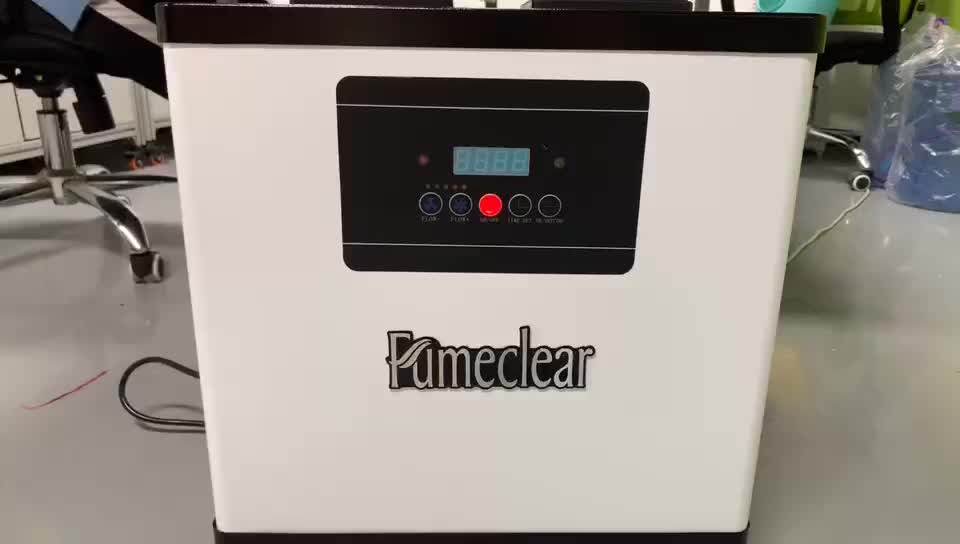 Fume Smoke Air Purifier Collect Laser Dust Co2 Smoke Filter Machine For