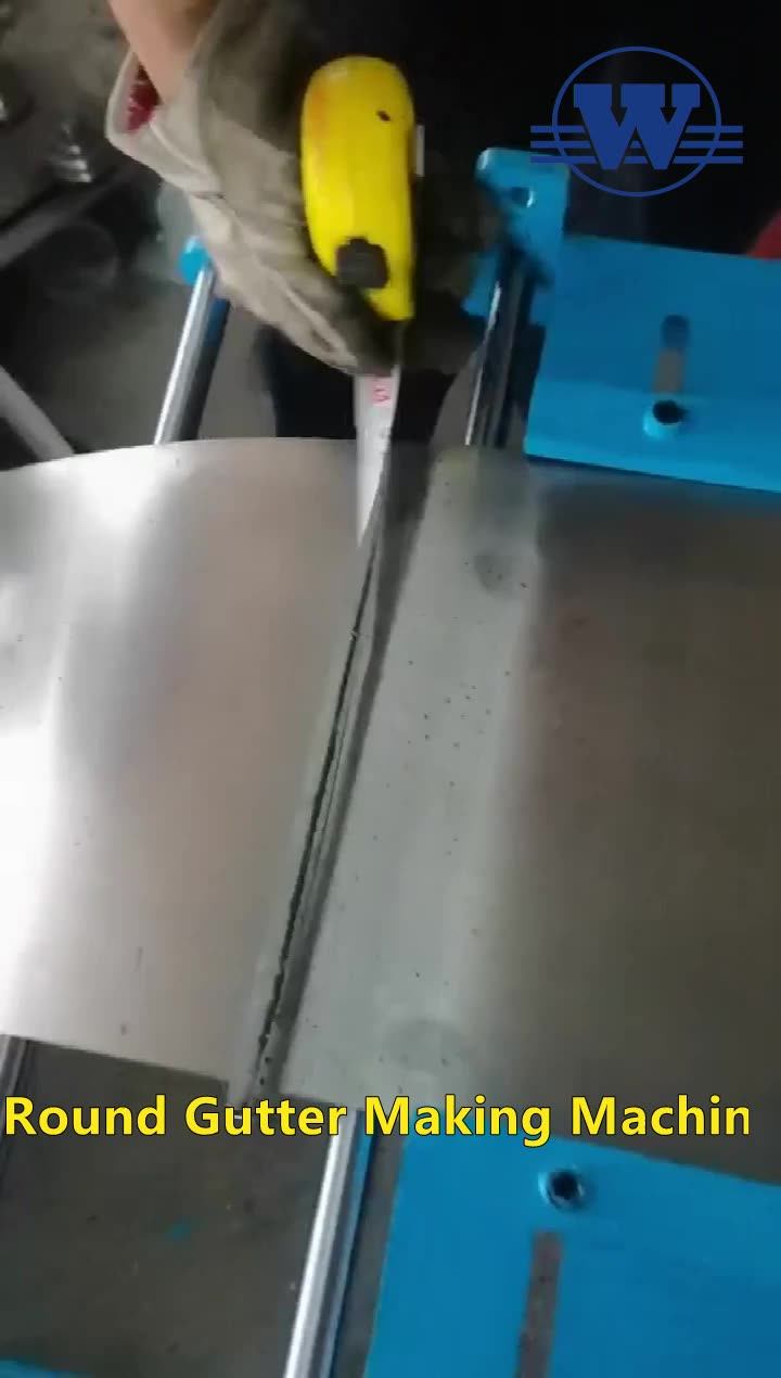 Downspout Gutter And Elbow Rain Water Steel Downpipe Spout Roll Forming Machines Metal Water