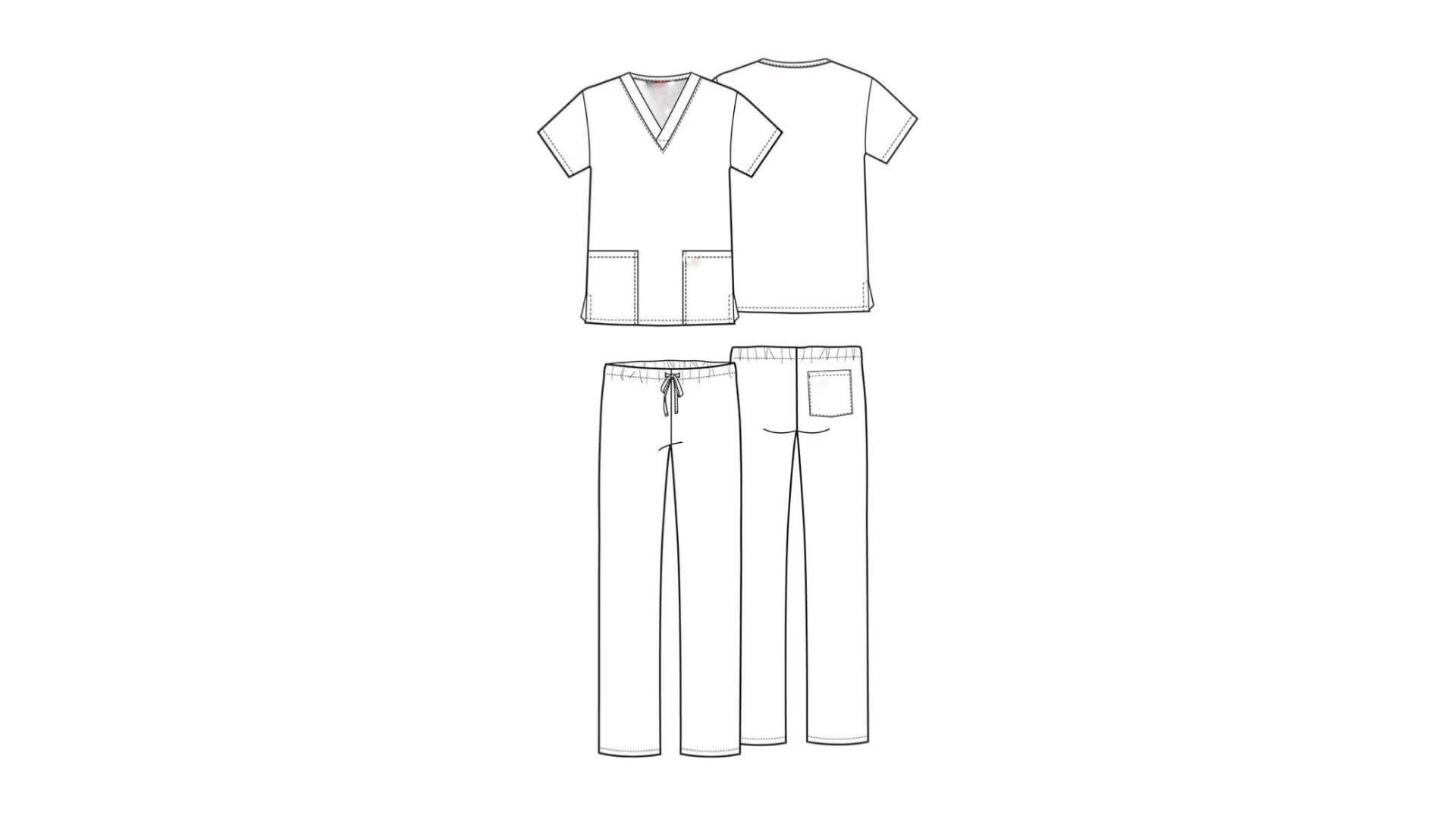 2020 Fashion Nurse Uniform Hospital For Healthcare Clinics Maternity