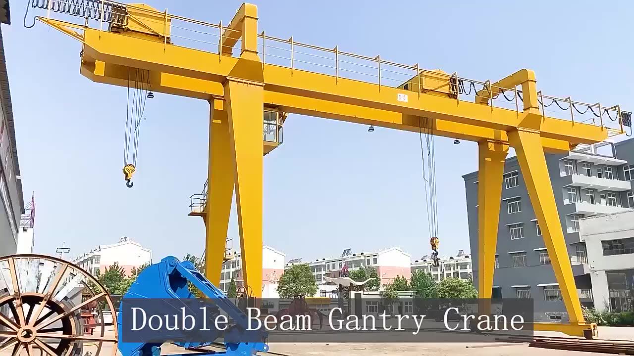10tons 20tons Rail Mounted Electric Traveling Double Girder Gantry