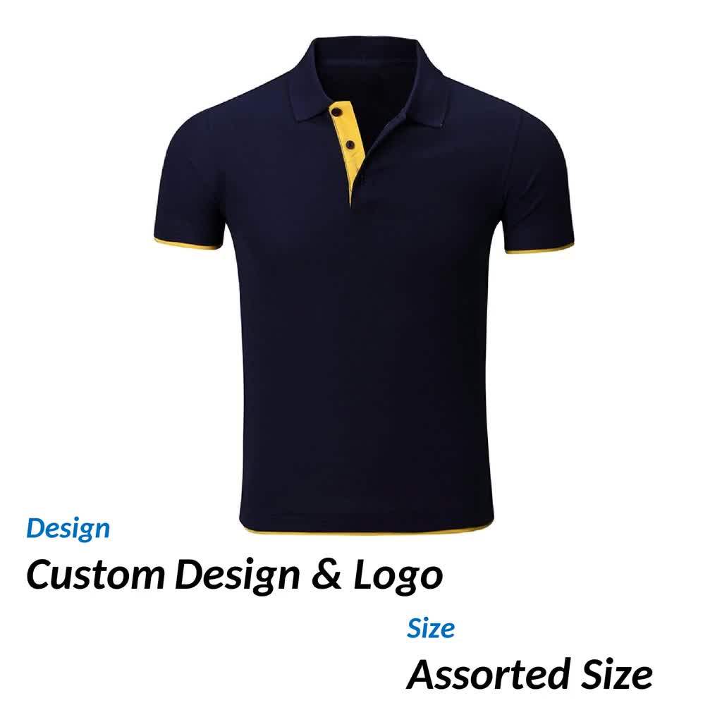 New Arrival Fashion Sport Golf Polo T Shirt Custom Printed Tshirt For