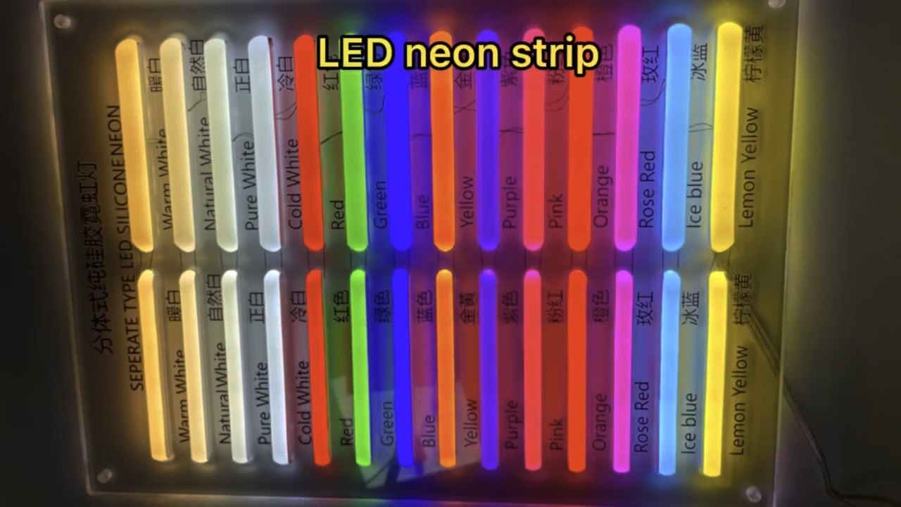 New Generation Separently Neon Tubes 6mm 8mm 12mm Pure Silicone 12v