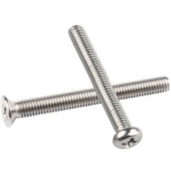 304 stainless steel electrician switch socket screw panel 86 type round head cross / countersunk head m4 screw extension