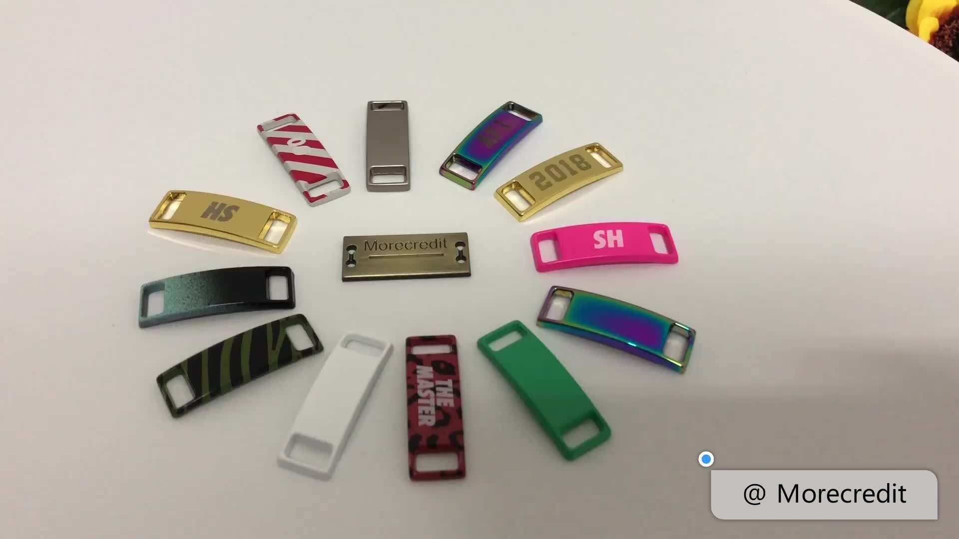 Blank Shoe Lace Charms Label Plates For Runners Sneaker,Wholesale