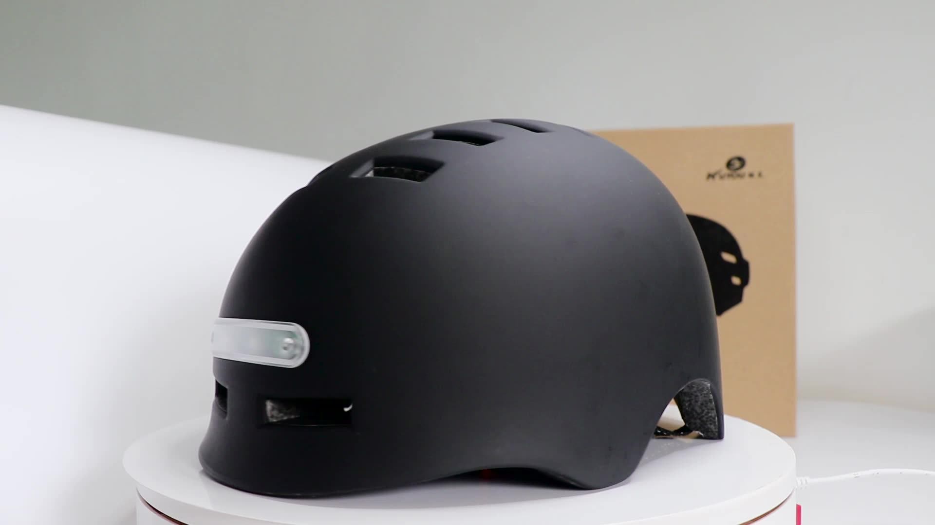 Electric Scooter Safety Smart4u Helmet With Warning Light For M365 Pro