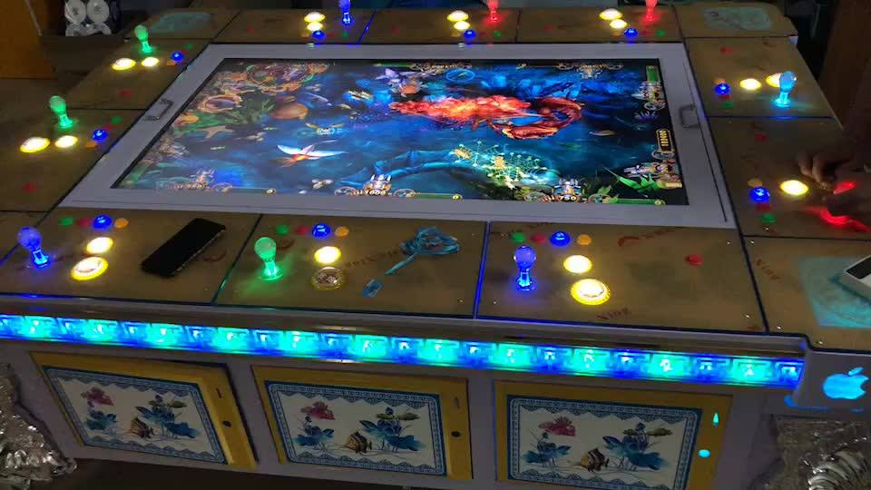6 Players Hunter Fish Table Gambling Game Machine For Sale Buy