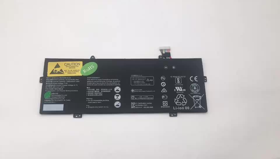 7.6V 7410mAh Laptop Battery HB4593R1ECW for HUAWEI Matebook X Pro