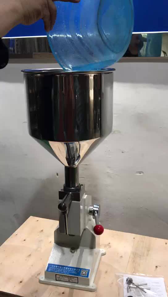 Manual Water Bottling Machine A03 Smaller Type Liquid/paste Filling