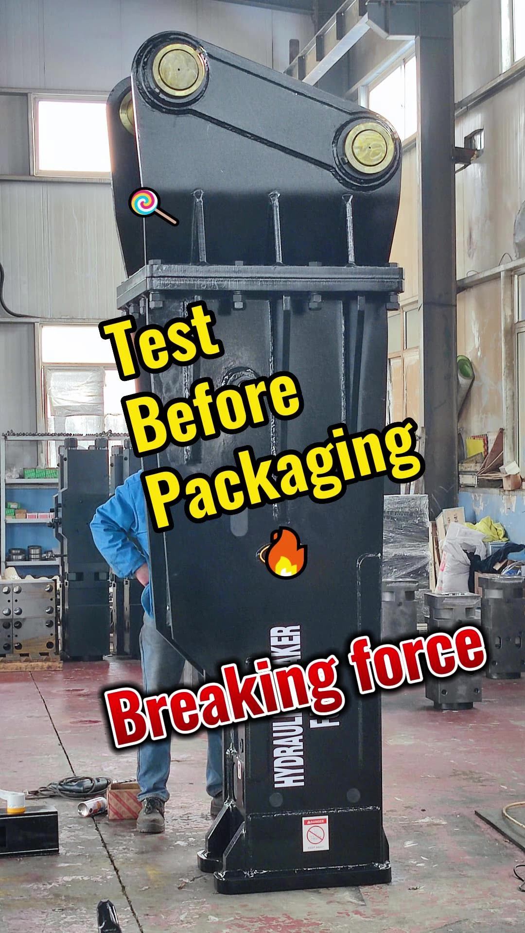 Automated Grease L100 L140 Model Hydraulic Breaker Hydraulic Jack