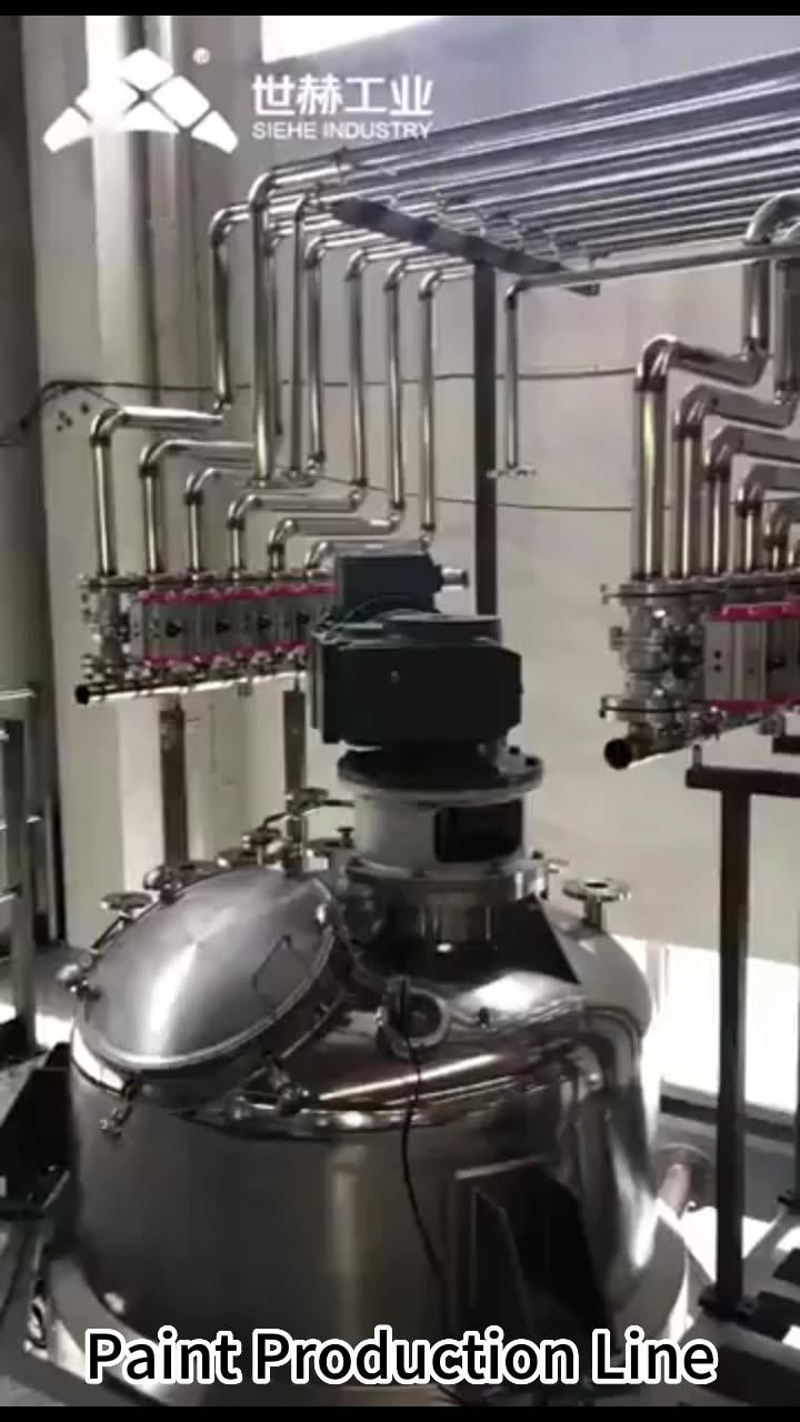 Styrene Acrylic Copolymer Polyvinyl Acetate Epoxy Resin Reactor Mixing