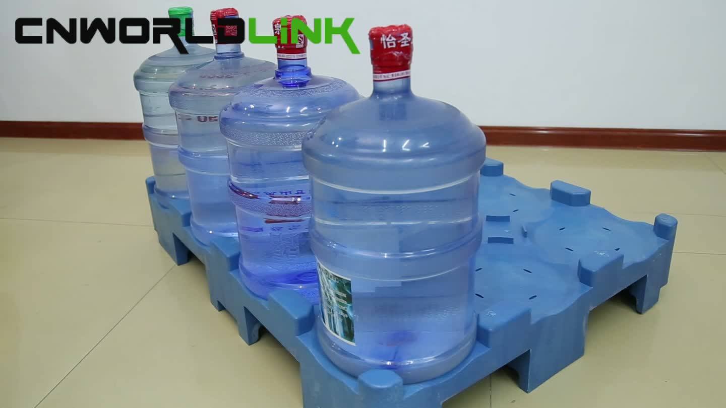 12 Buckets Of 5 Gallon Water Pallet Europe Standard Recycled Pallet Buy Recycle Pallet,Plastic