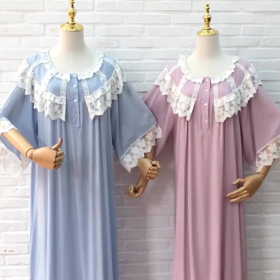 Popular Dubai Style Sleep Dressing Gown Robe Femme Hot Night Lingerie