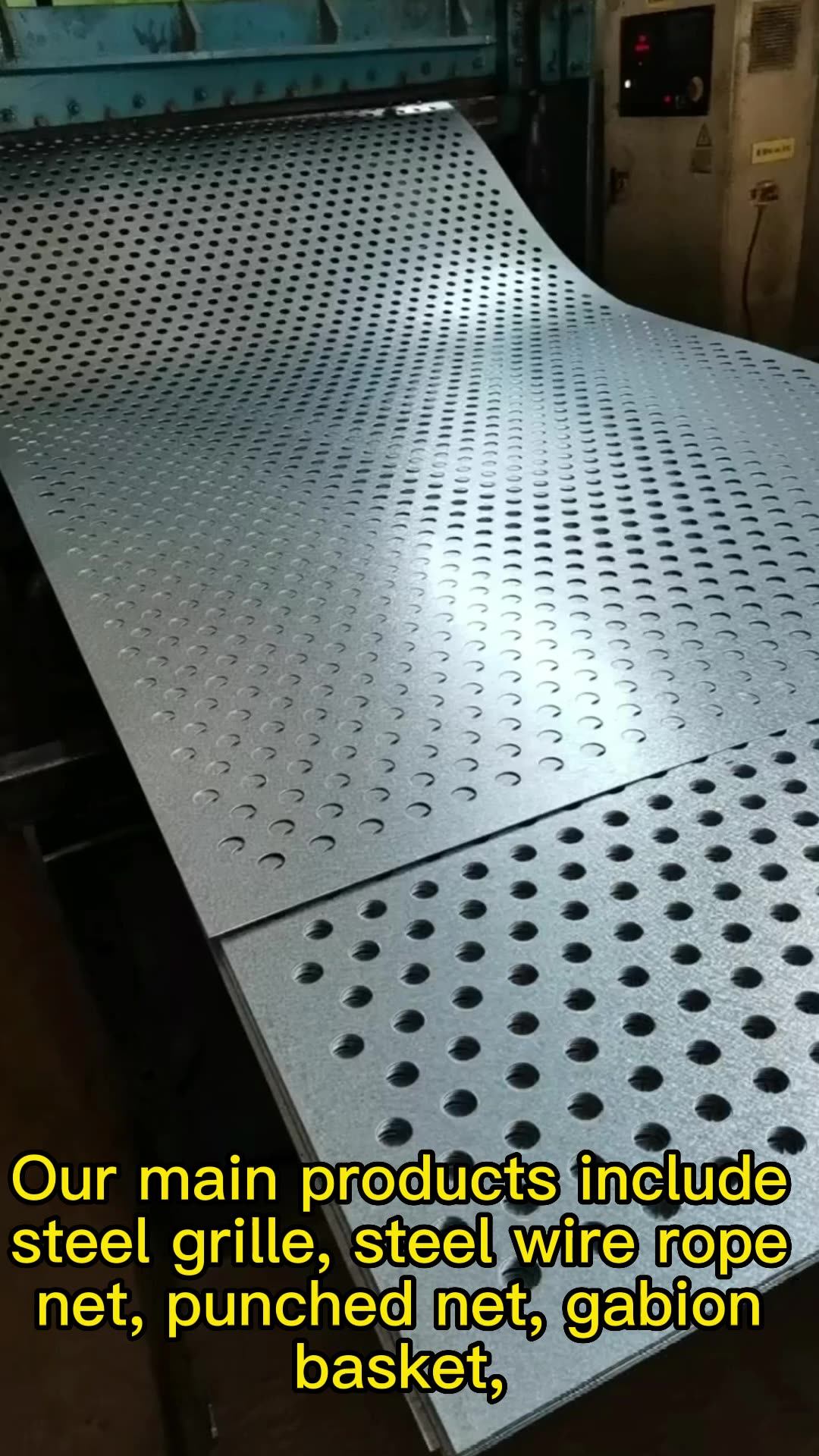 Perforated Punching Metal Mesh Industrial Filter Mesh Round Hole Powder