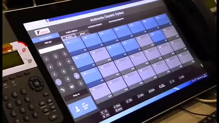 screen touch voip ip phone desk office intercom larger kntech