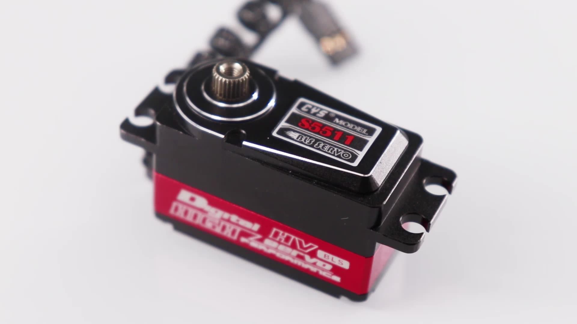 Cysbls5511 25t Arms 5kg Brushless Waterproof Digital Ti Gear Servo For