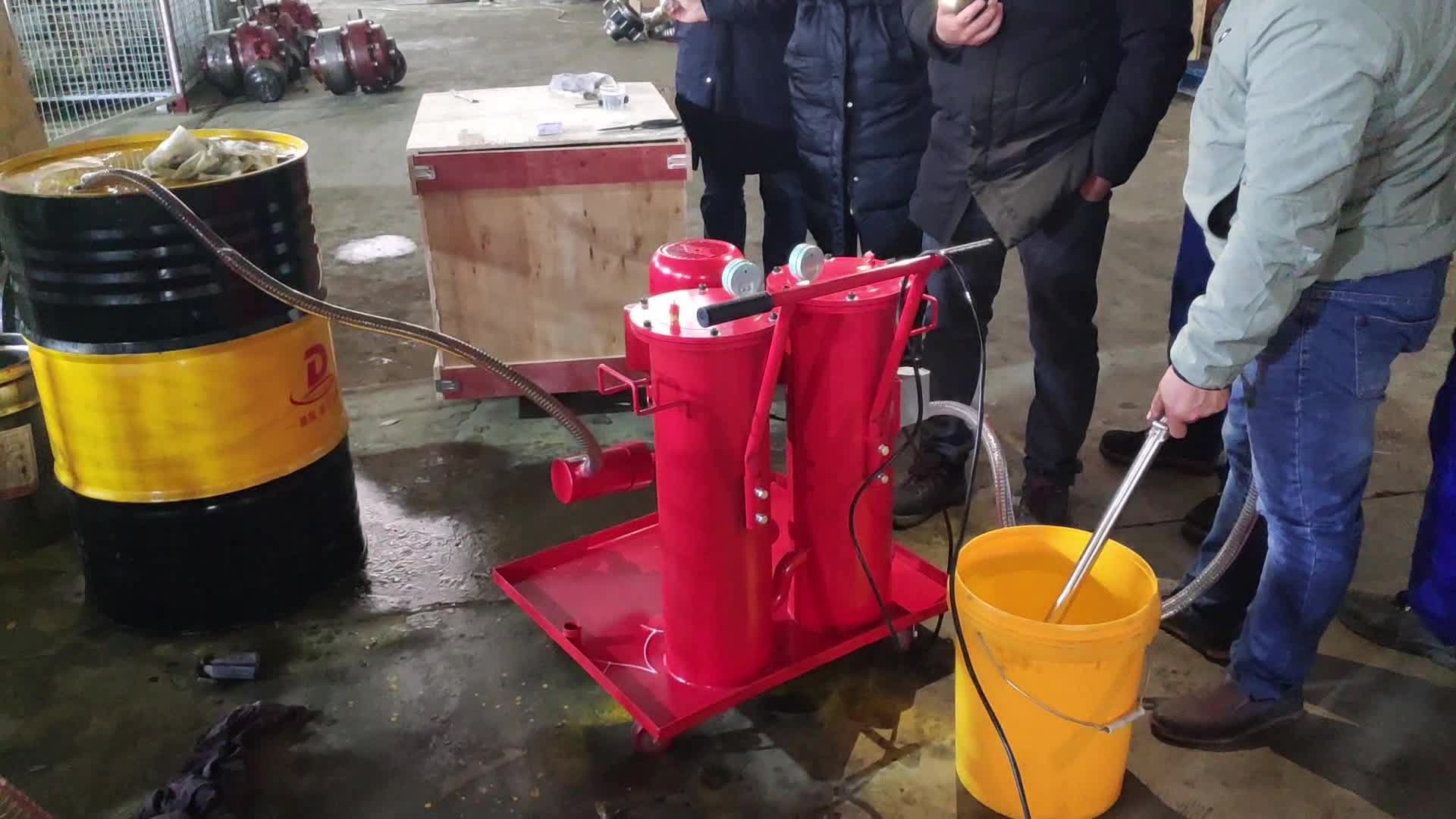 Bộ lọc dầu xi lanh đôi tốt năm giai đoạn thủy lực bộ lọc ô tô dầu động cơ ô tô dầu bôi trơn dầu diesel máy lọc máy lọc công nghiệp 