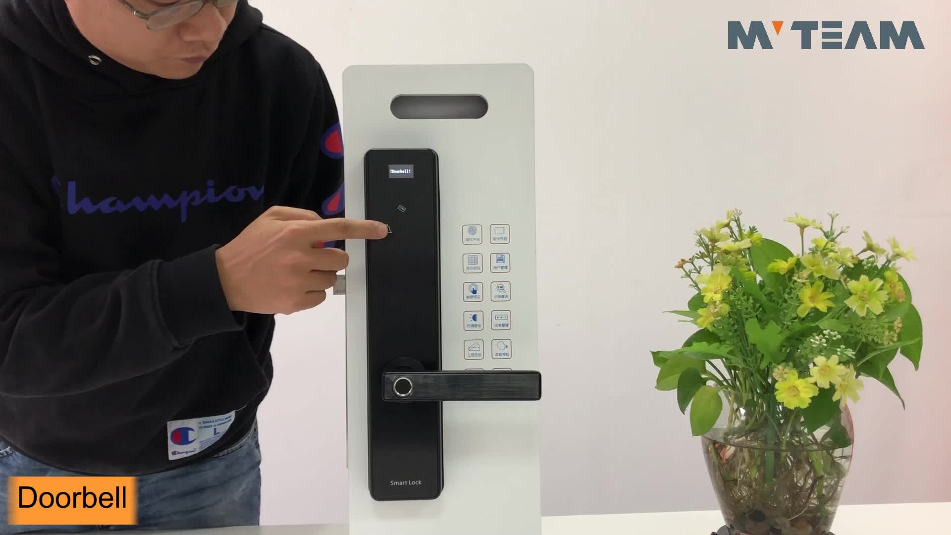 Best Tech Smart Fingerprint House Digital Door Locks Entrance Door