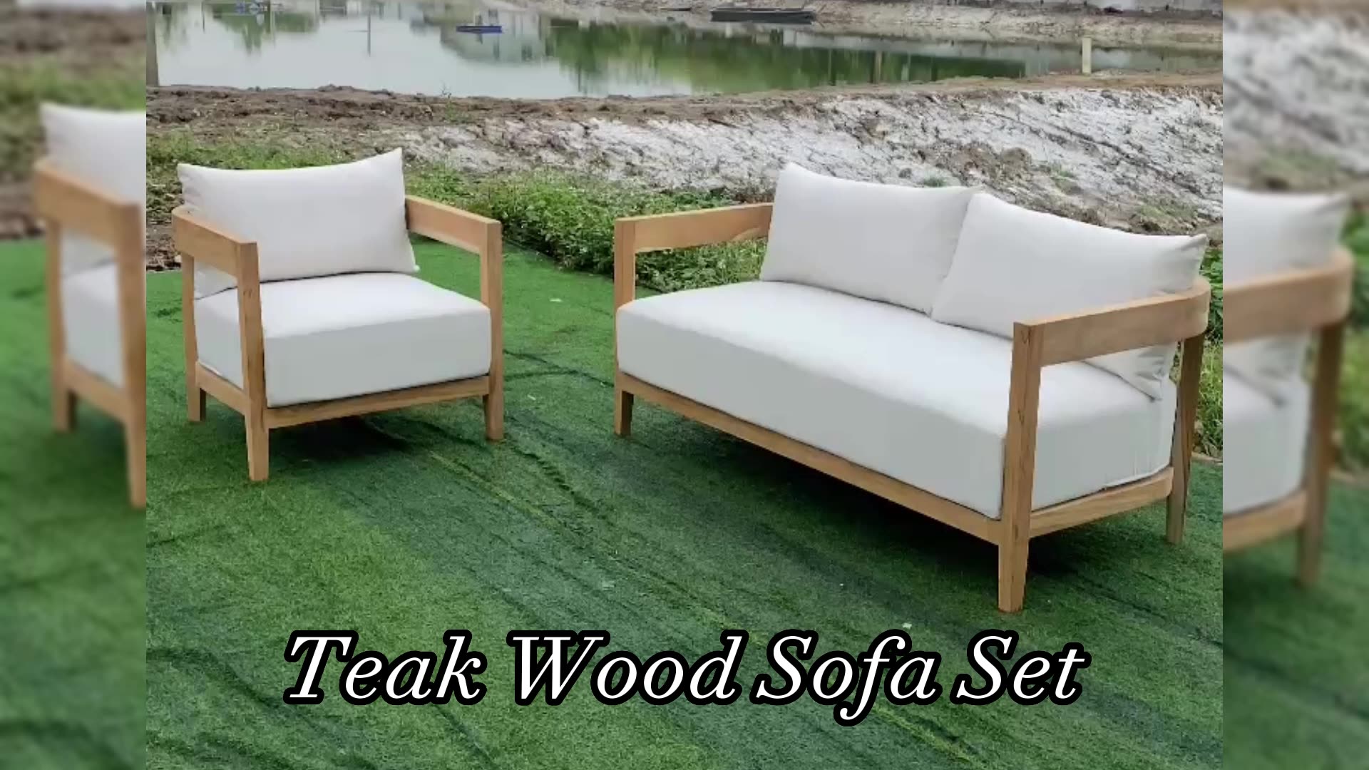 High End Garden Lounge Luxury Outdoor Furniture Sectional Solid Patio