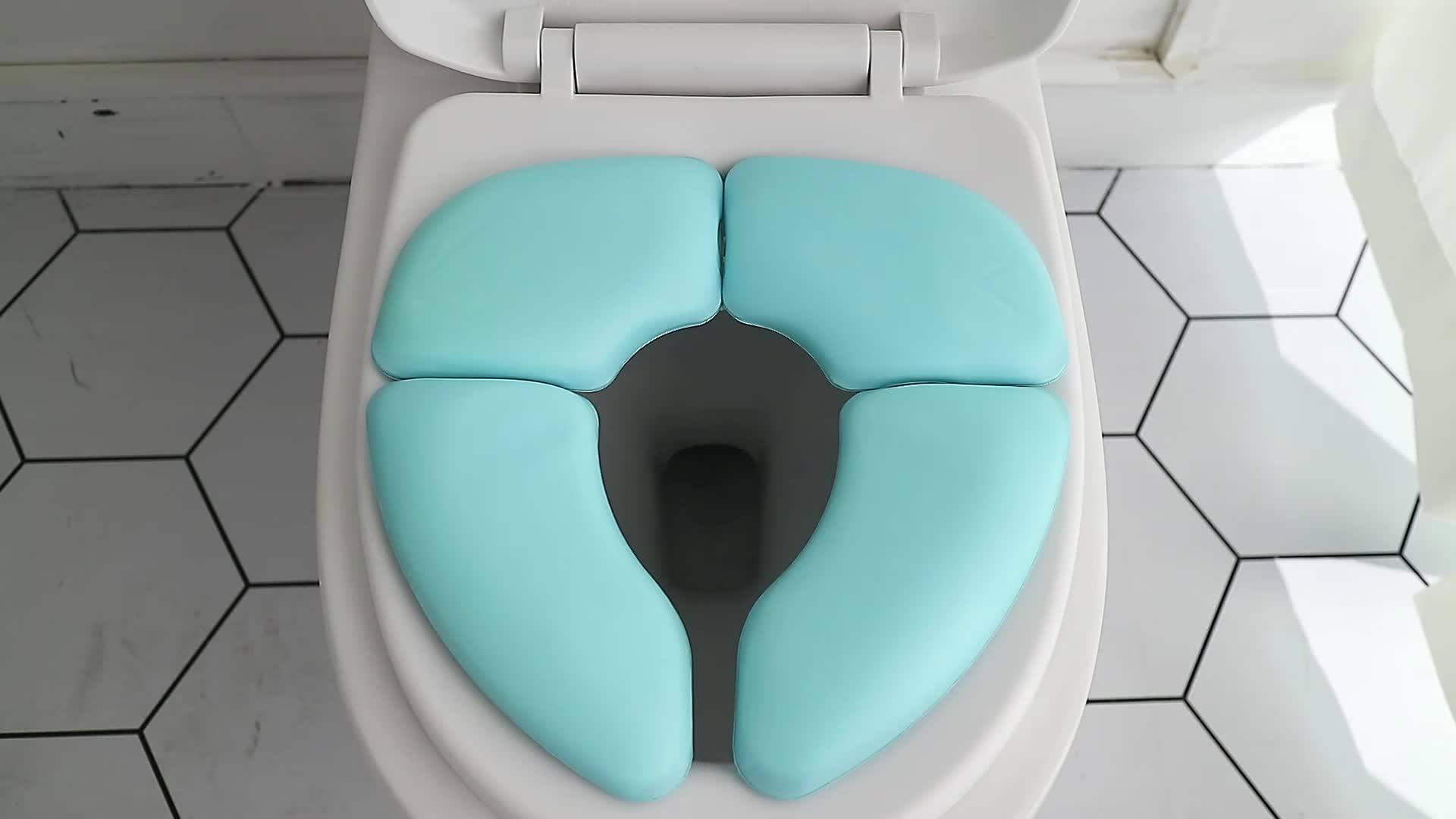 Cushion Traveler Folding Soft Padded Potty Seat Buy Cushion Toilet