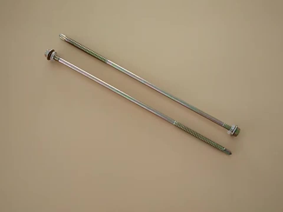 150 Mm Sandwich Panel Screws Self Tapping Drilling Screws With Plastic