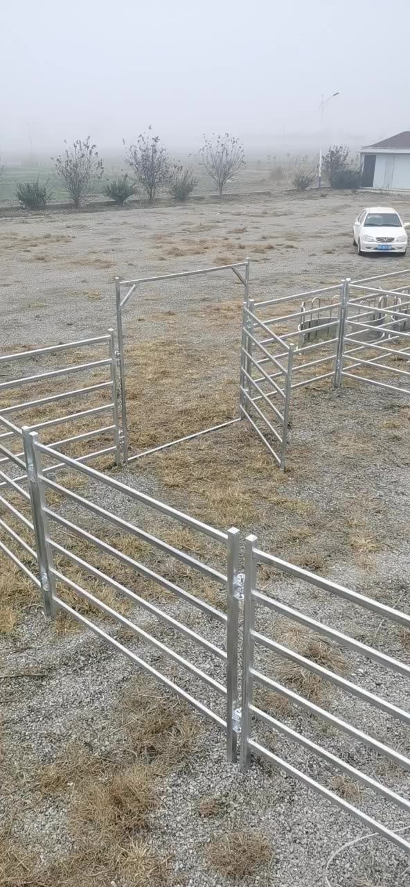 Round Cattle Pen Cattle Panels Cattle Yard Portable Livestock Panels