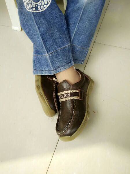 Chaussures enfants en cuir - Ref 1014247 Image 16