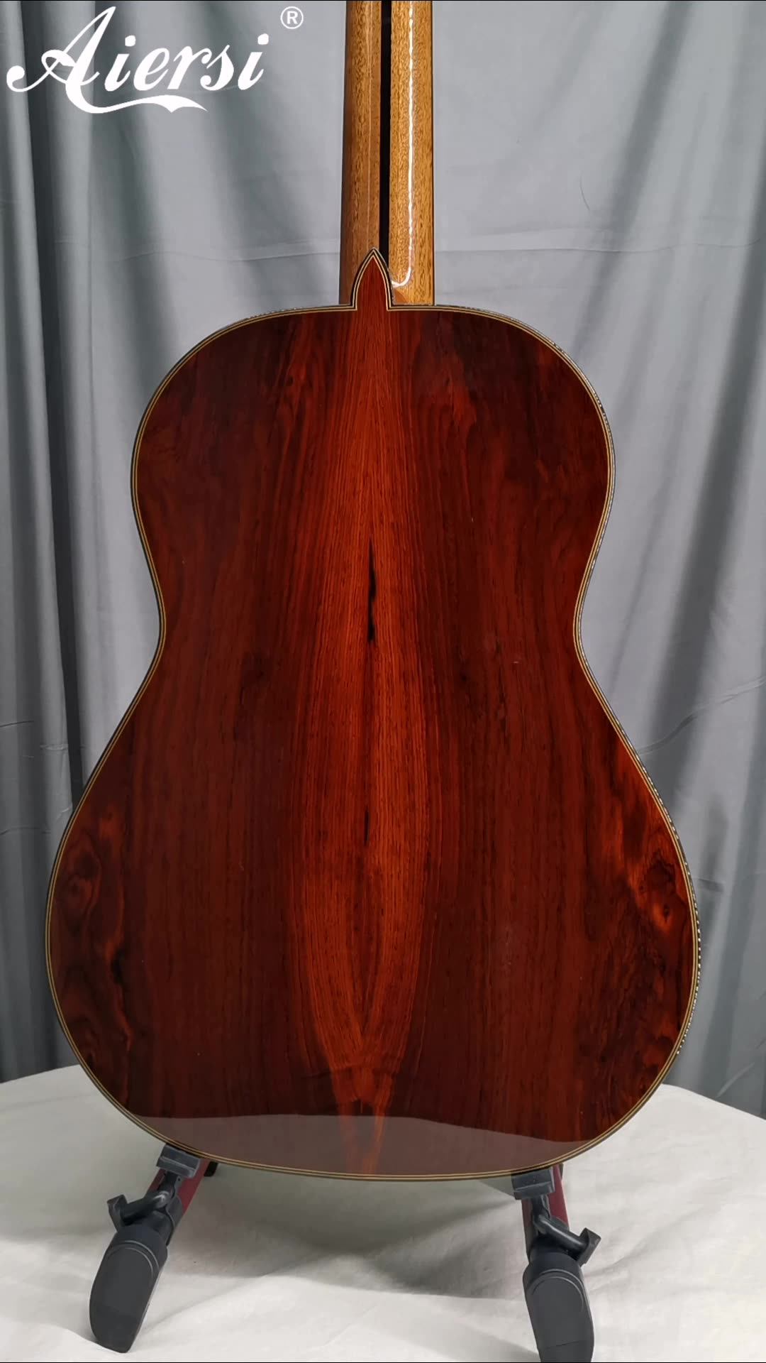 Aiersi Brand Professional Bouchet Bracing Handmade All Solid Cocobolo Spanish Nylon String